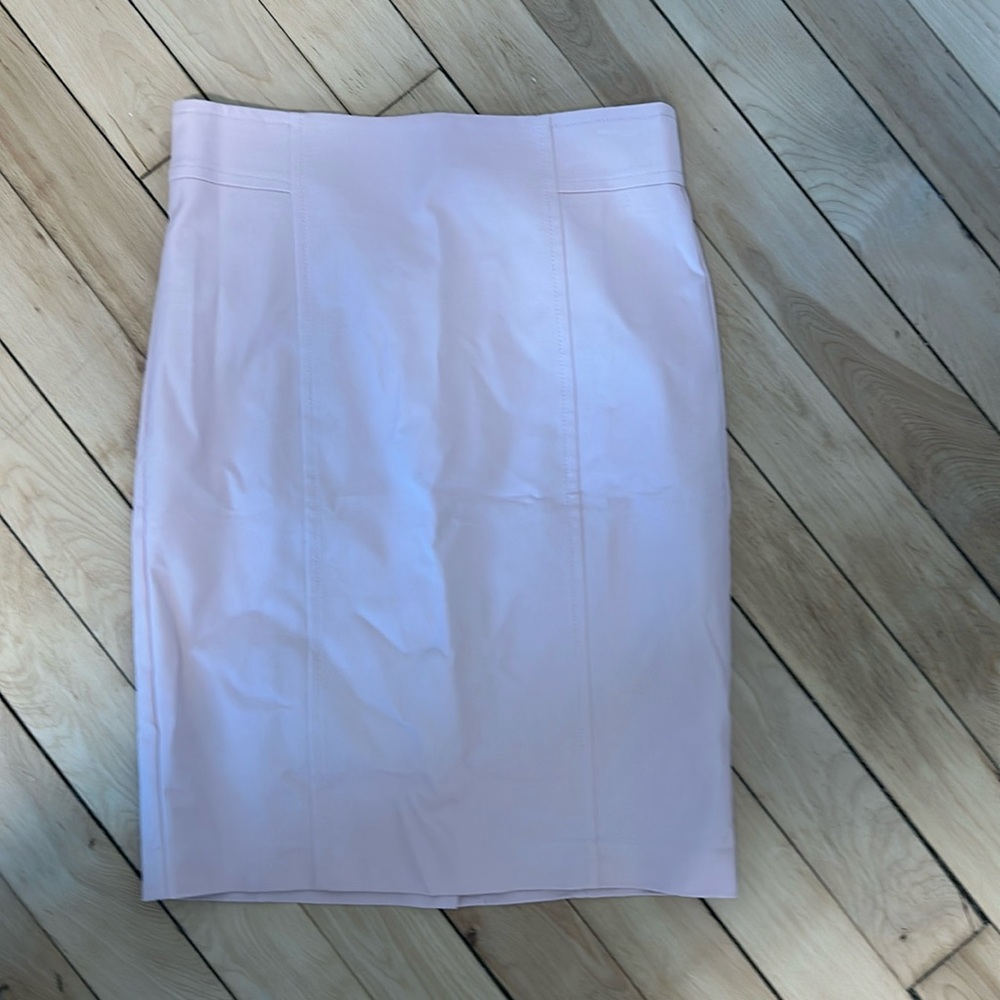 Ann Taylor pencil skirt, light pink